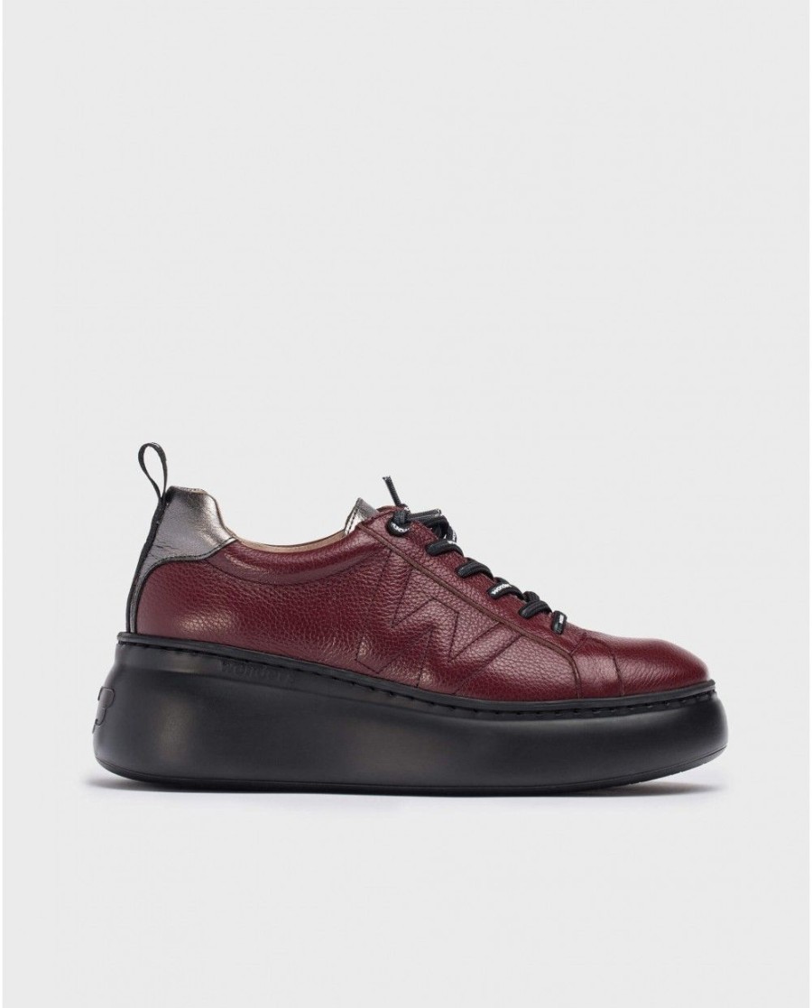 Wonders Dorita Wine Trainers | Sneakers