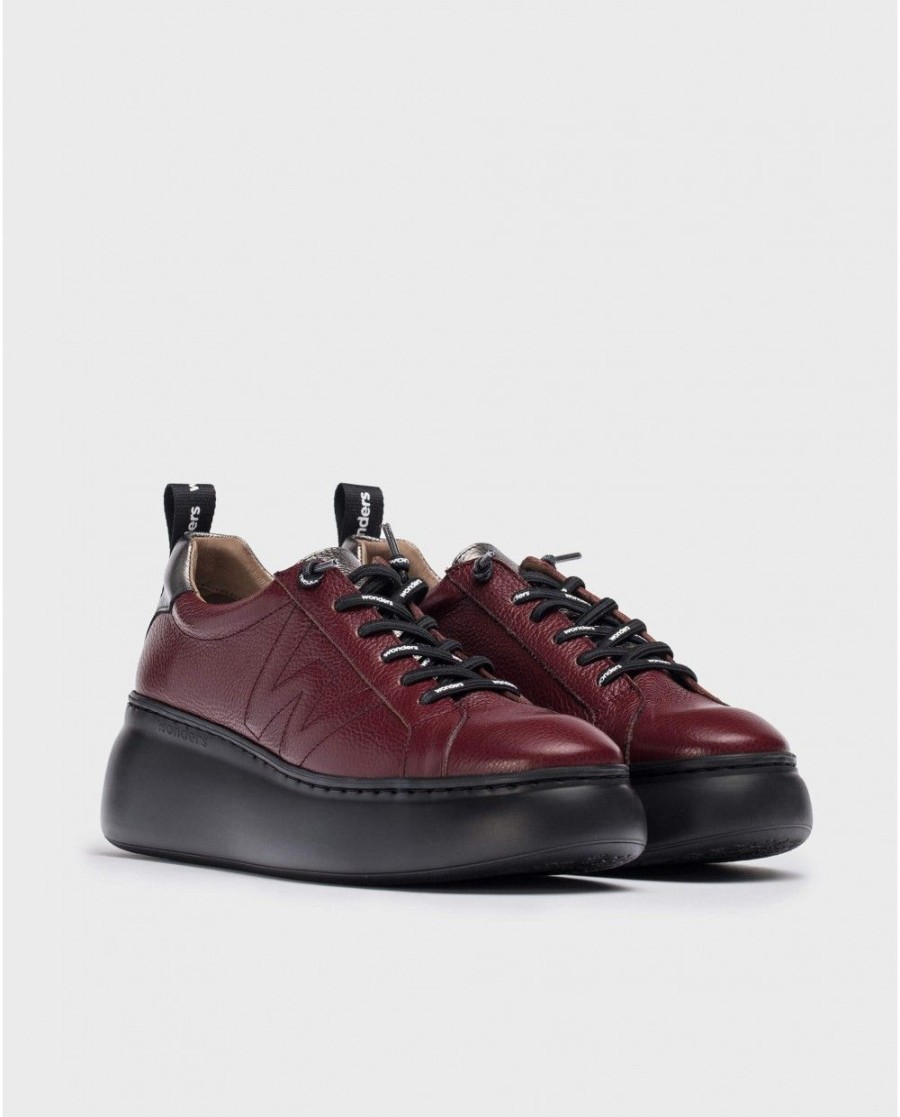 Wonders Dorita Wine Trainers | Sneakers