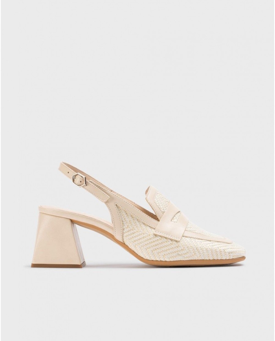 Wonders Bicolor Marsha Moccasin | Heels