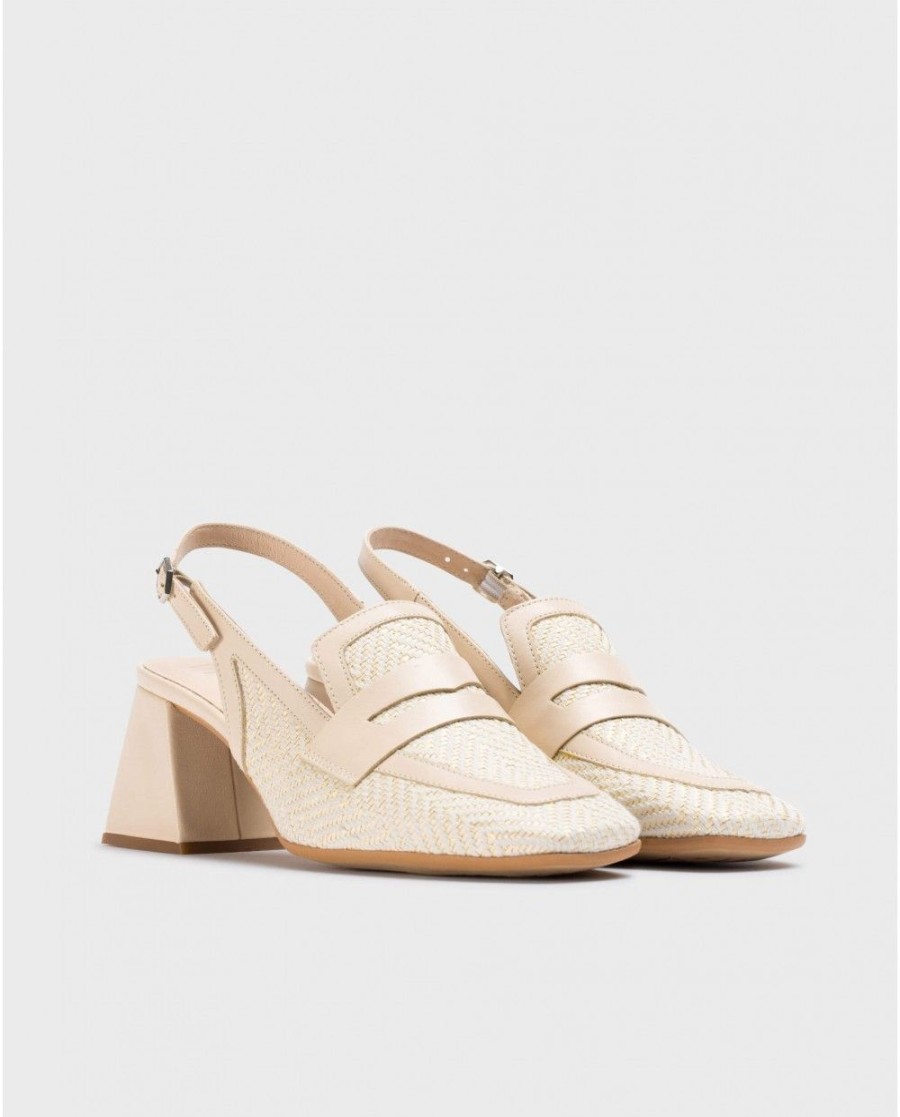 Wonders Bicolor Marsha Moccasin | Heels