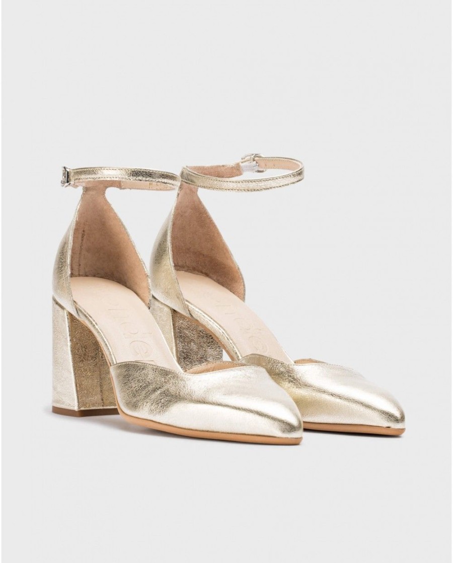 Wonders Platinum Fatima Heeled Shoes | Heels