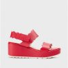 Wonders Red Purpura Sandals | Sandals