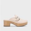 Wonders Beige Slow Clog | Platforms