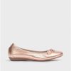 Wonders Pink Bo Ballet Pump | Flat Shoes