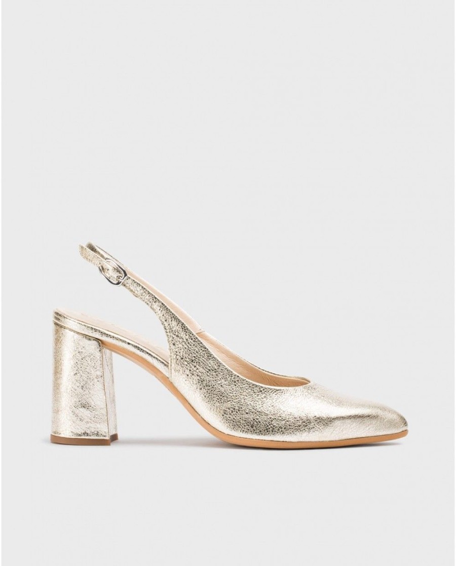 Wonders Platinum Vilma Heeled Shoes | Heels