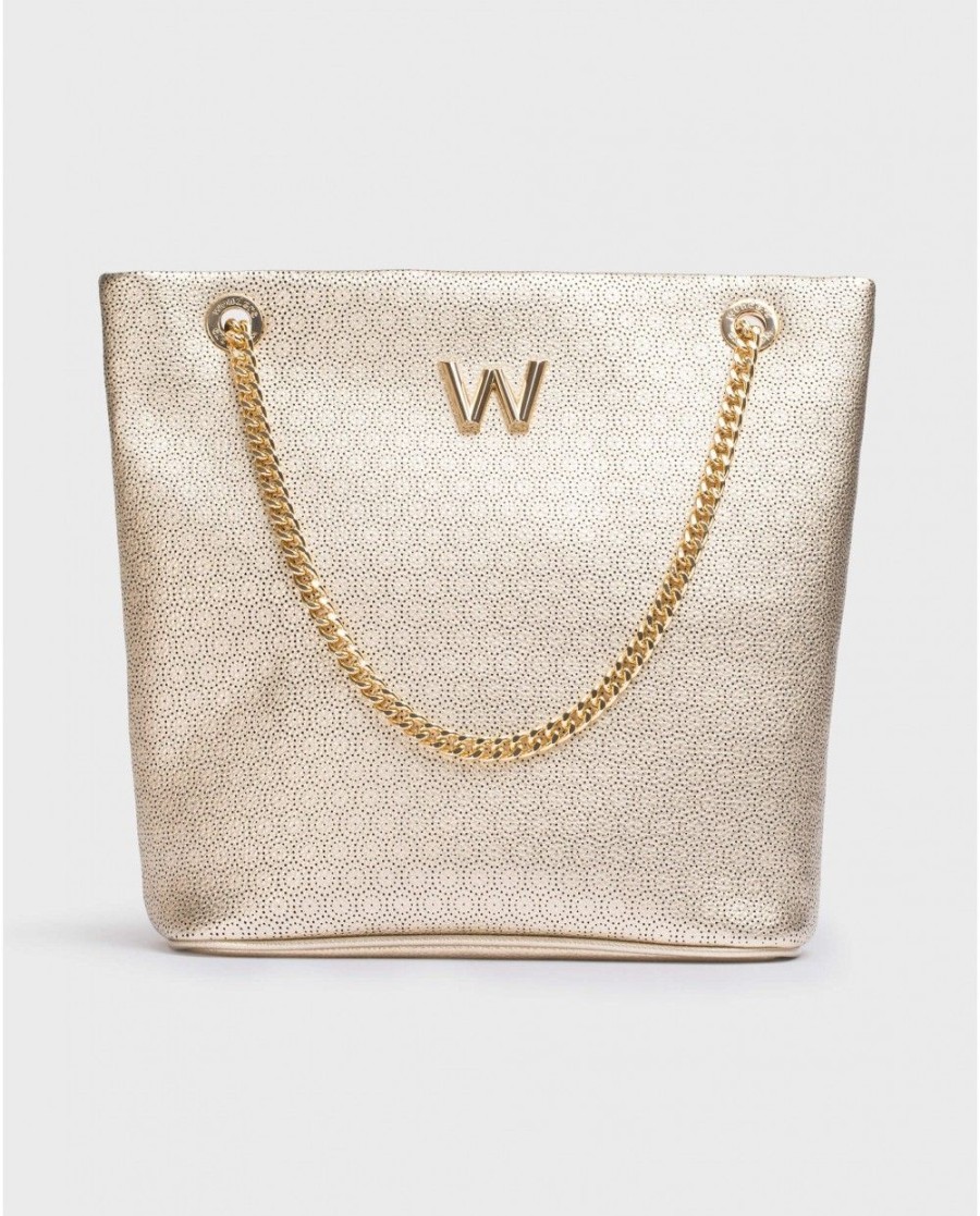 Wonders Lily Gold Shopper | Totes