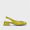 Wonders Green Maya Shoes | Heels